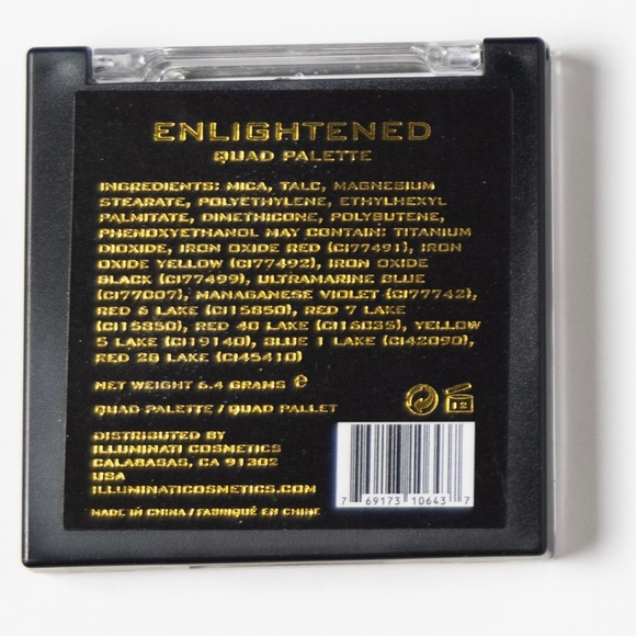 Illuminati Cosmetics Enlightened Quad Eyeshadow Palette - Picture 3 of 3